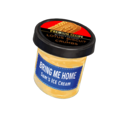 SAMS ICE-CREAM LOTUS BISCUIT 500ML