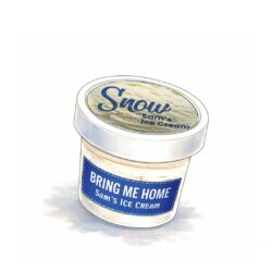 SAMS ICE-CREAM SNOW 100ML