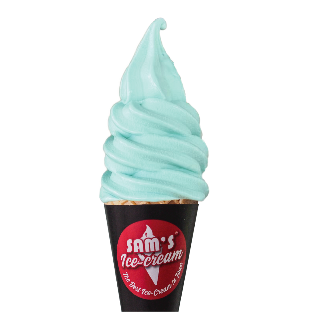 SAMS ICECREAM BROWN CONE OCEAN Sam's Ice Cream