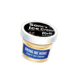 SAMS ICE-CREAM MARBLE GULA APONG 100ML
