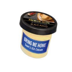 SAMS ICE-CREAM KACANG 500ML