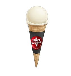 SAMS FROZEN YOGURT APPLE CONE