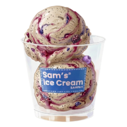 SAMS GELATO EARL GREY MIX BERRIES