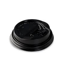 HQ BLACK SIC PAPER CUP 12OZ LID 50S